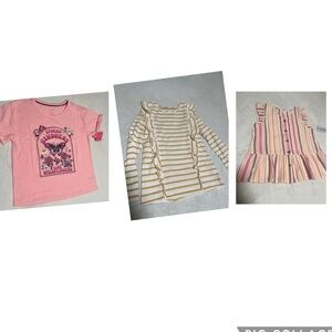 Lot of 3 Girl Brand New Tees